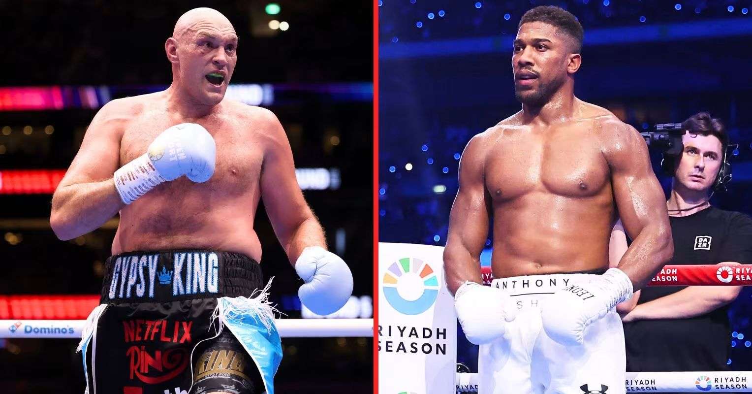 Tyson Fury and Anthony Joshua