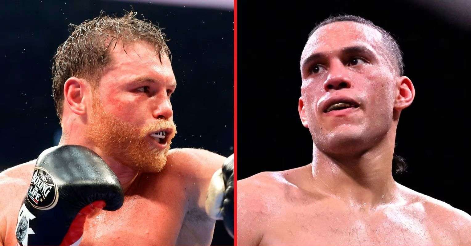 Canelo Alvarez and David Benavidez