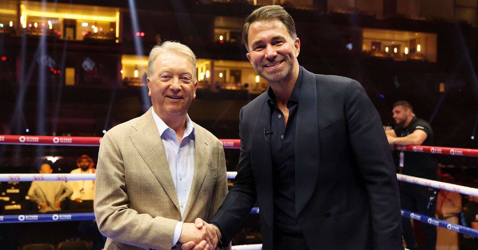 Eddie Hearn and Frank Warren