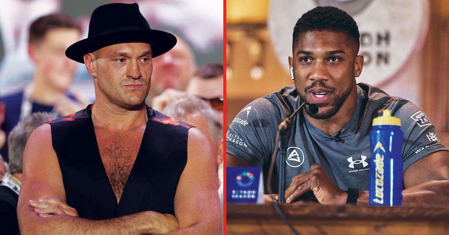 Tyson Fury and Anthony Joshua