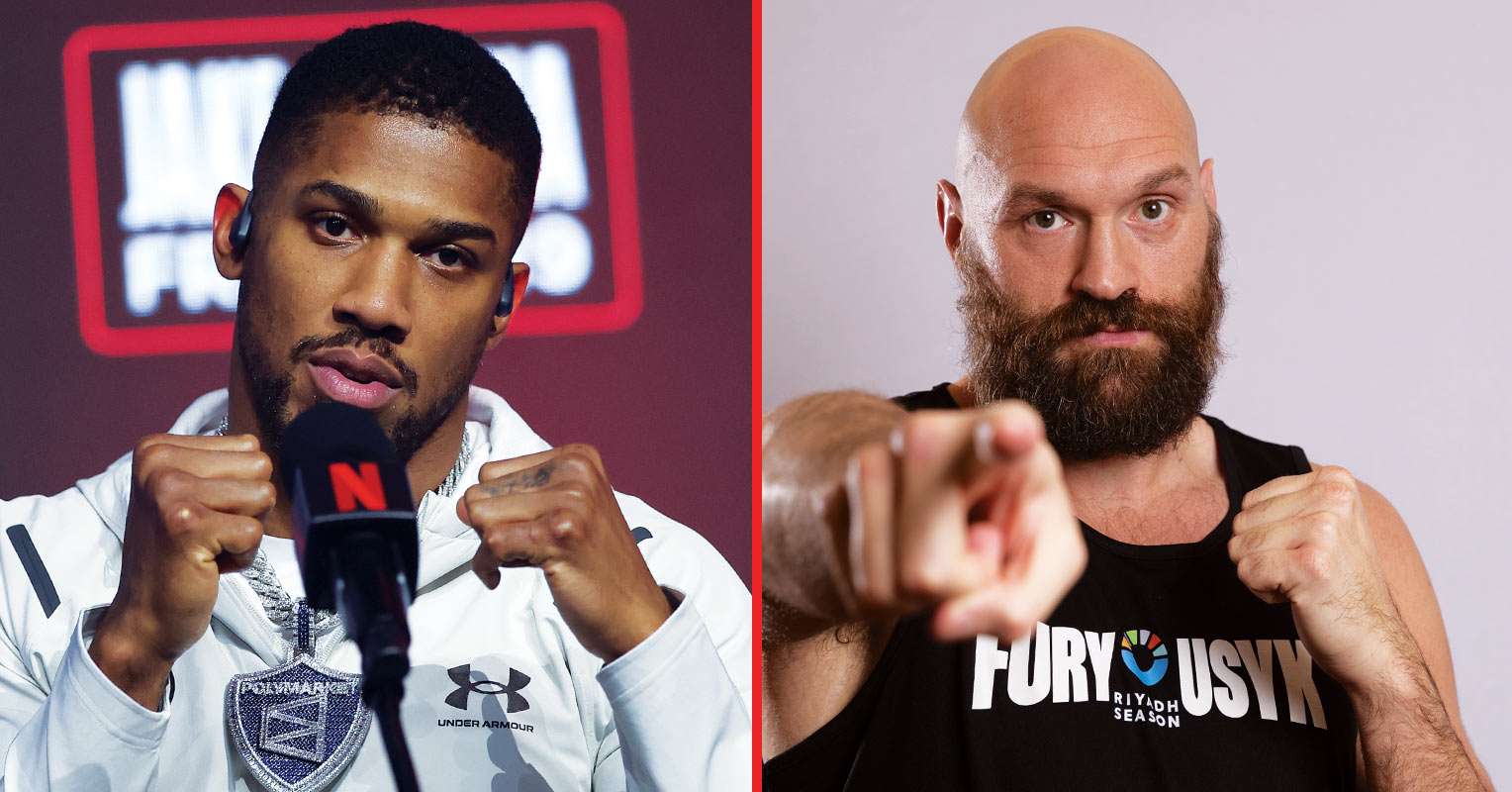 Anthony Joshua and Tyson Fury