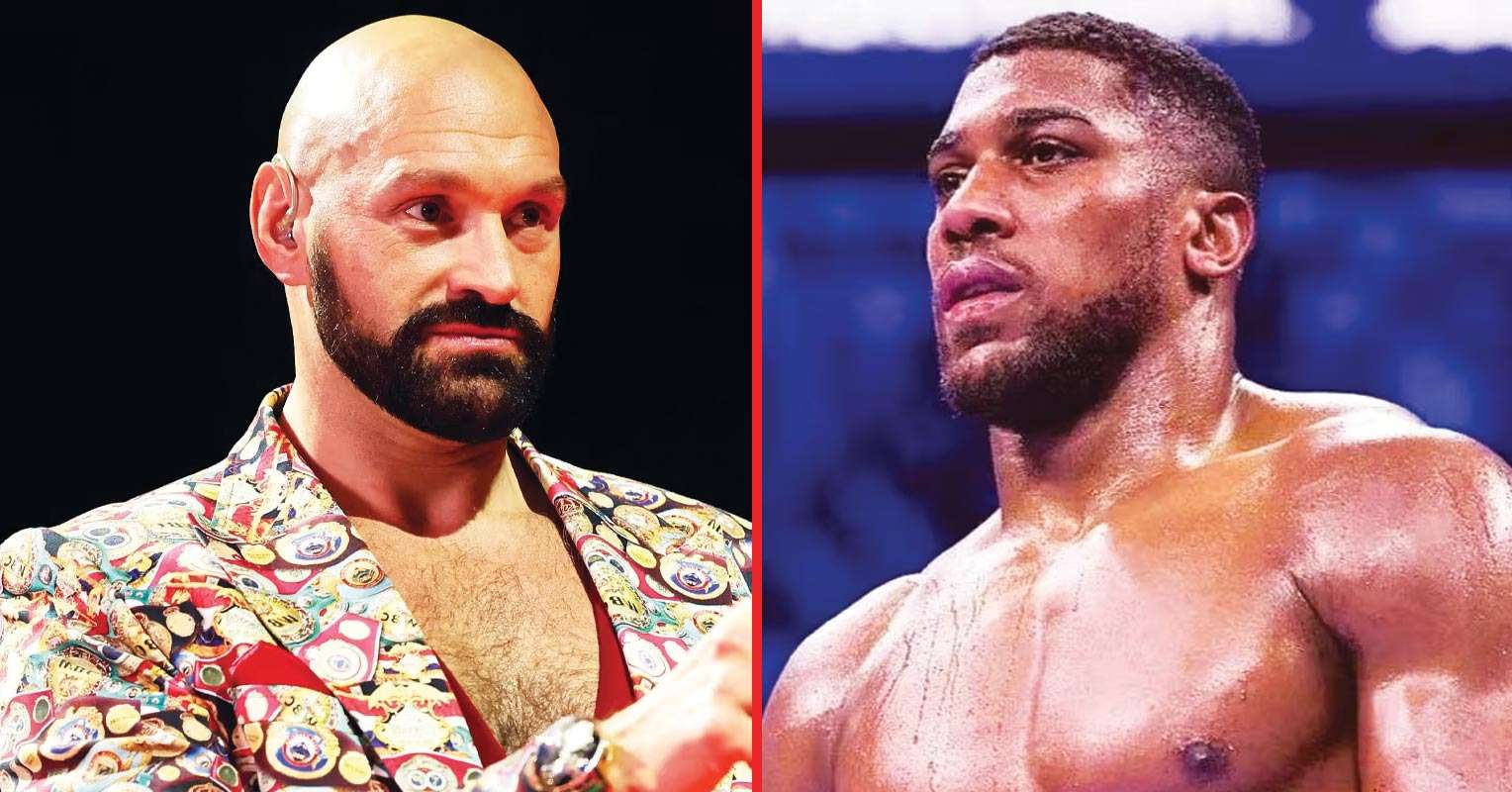 Tyson Fury and Anthony Joshua