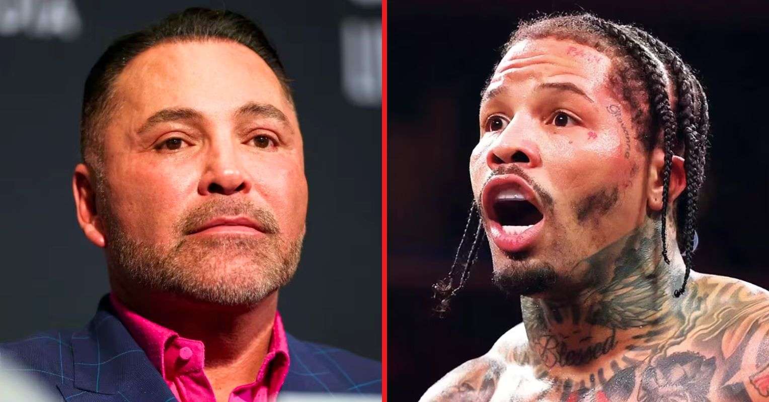 Oscar De La Hoya and Gervonta Davis