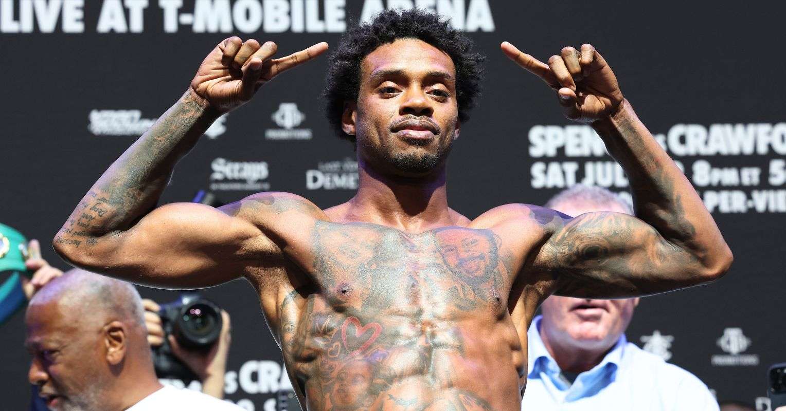 Errol Spence Jr weigh in