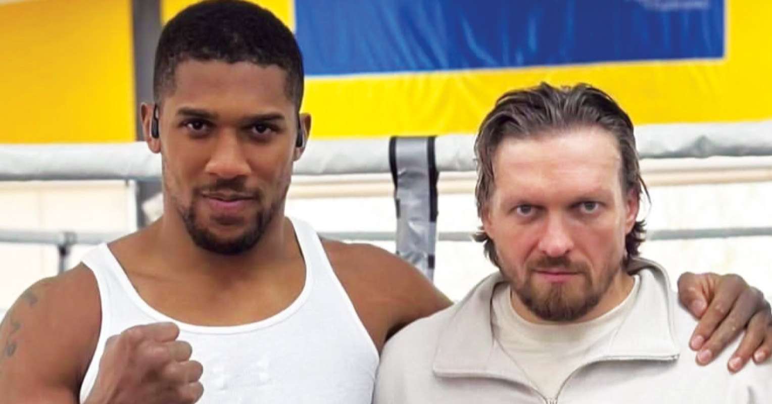 Anthony Joshua and Usyk