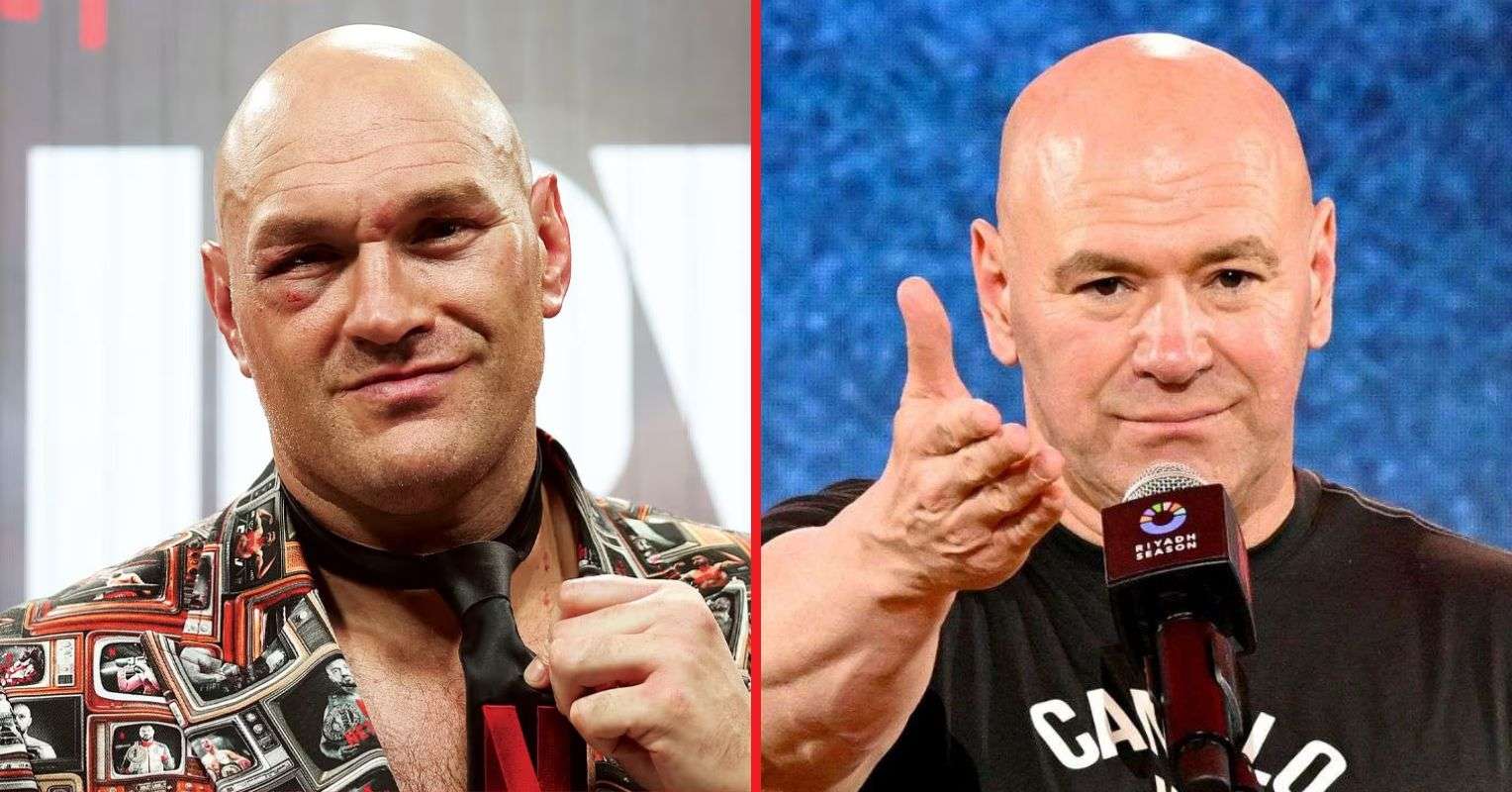 Tyson Fury and Dana White
