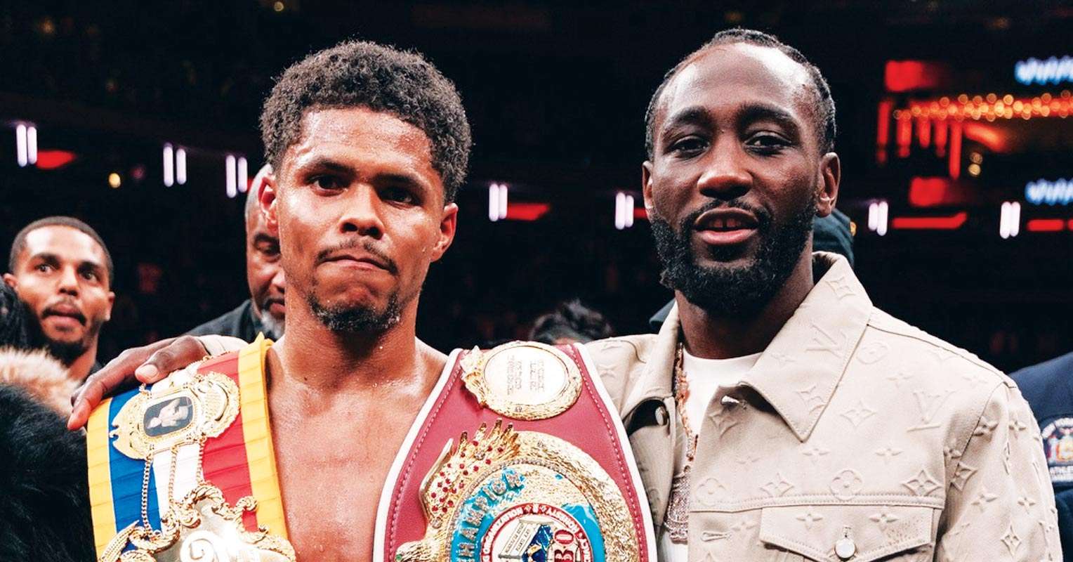 Shakur Stevenson and Terence Crawford
