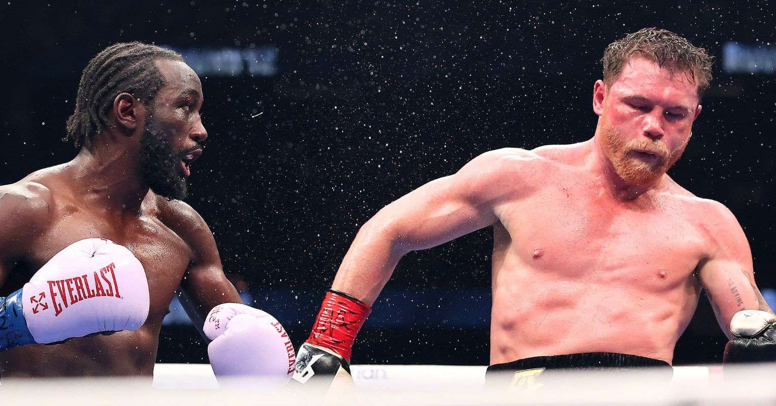Crawford hitting Canelo