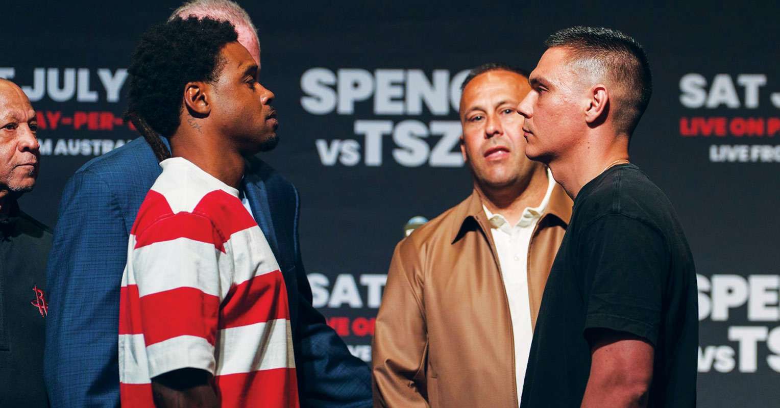 Tim Tszyu and Errol Spence Jr
