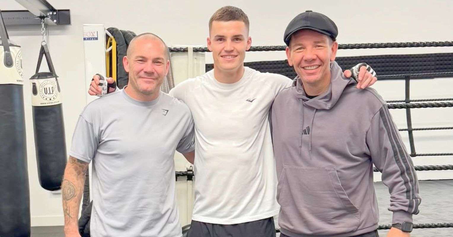 Taylor Bevan, Jamie Moore and Nigel Travis