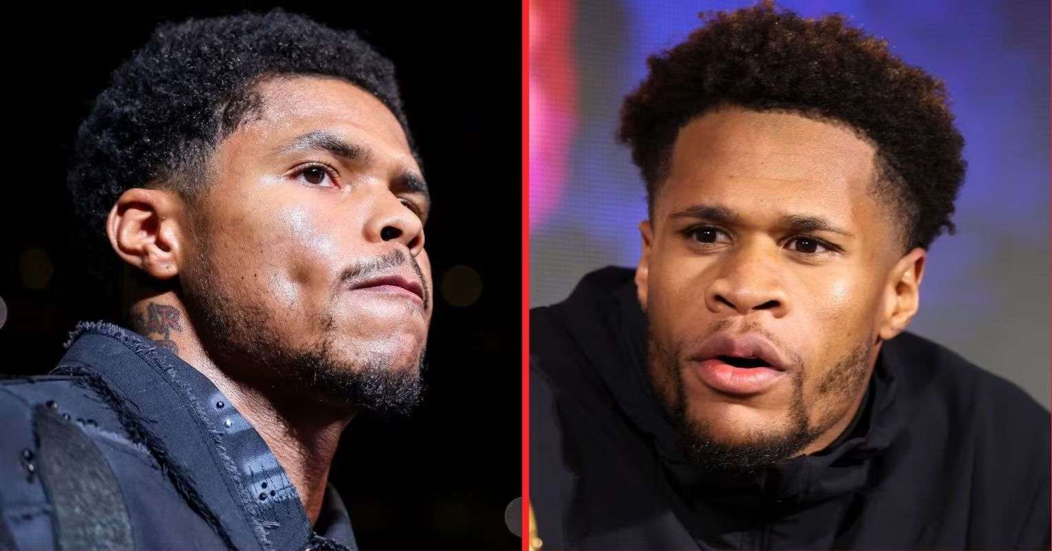 Shakur Stevenson and Devin Haney