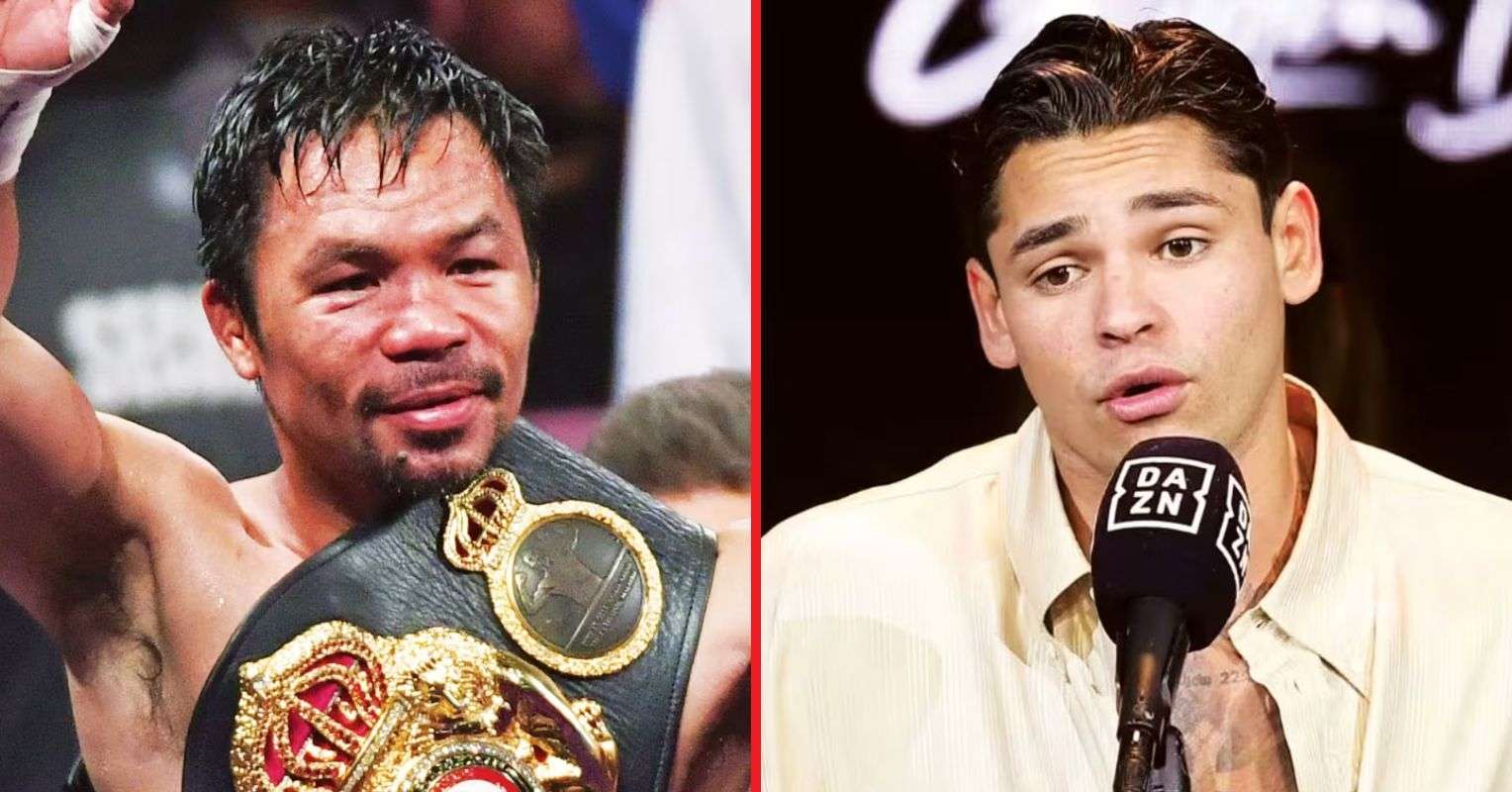 Manny Pacquiao and Ryan Garcia