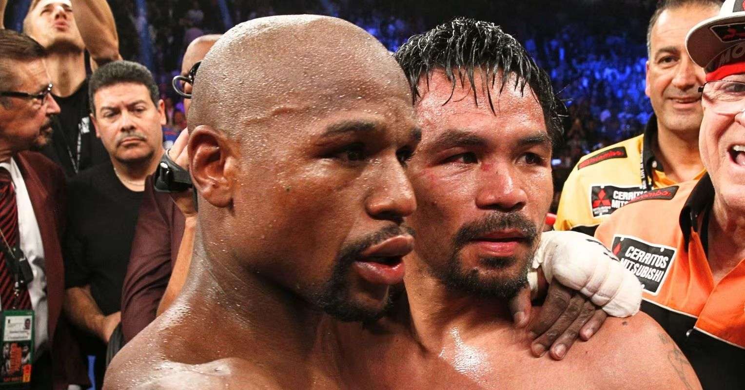 Floyd Mayweather and Manny Pacquiao