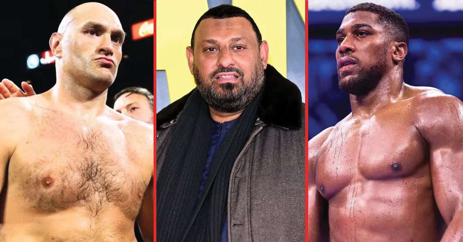 Tyson Fury, Prince Naseem Hamed and Anthony Joshua