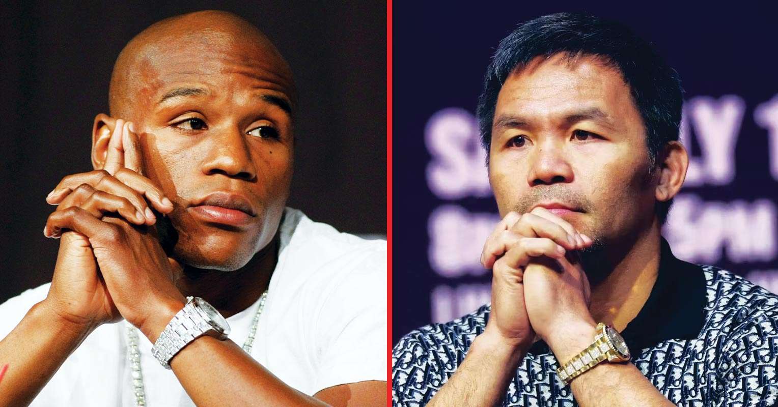 Floyd Mayweather and Manny Pacquiao