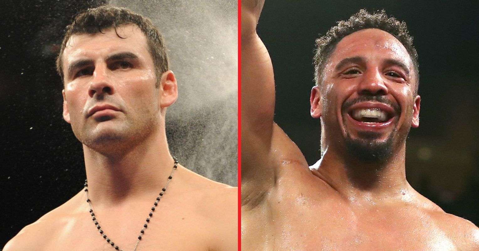 Joe Calzaghe and Andre Ward