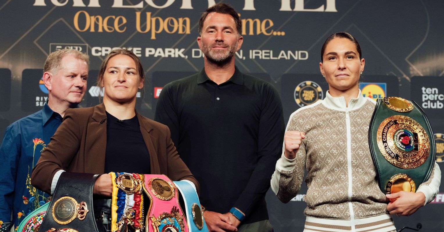 Katie Taylor and Flora Pili