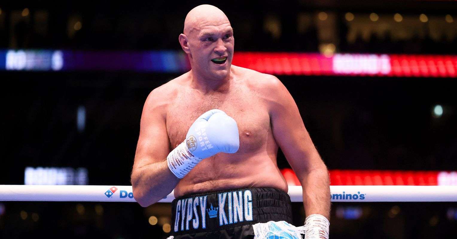 Tyson Fury in ring