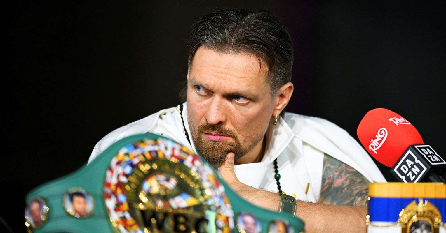 Oleksandr Usyk presser