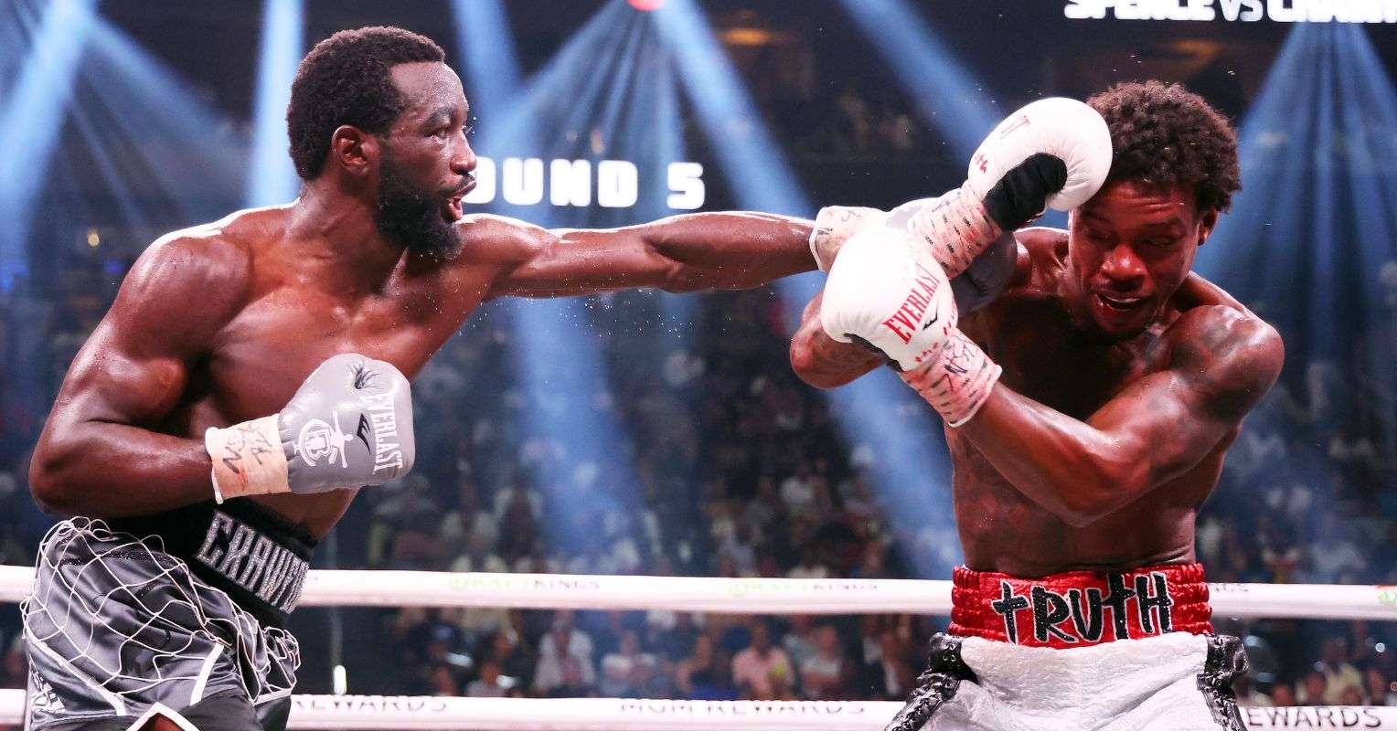 Crawford hitting Spence