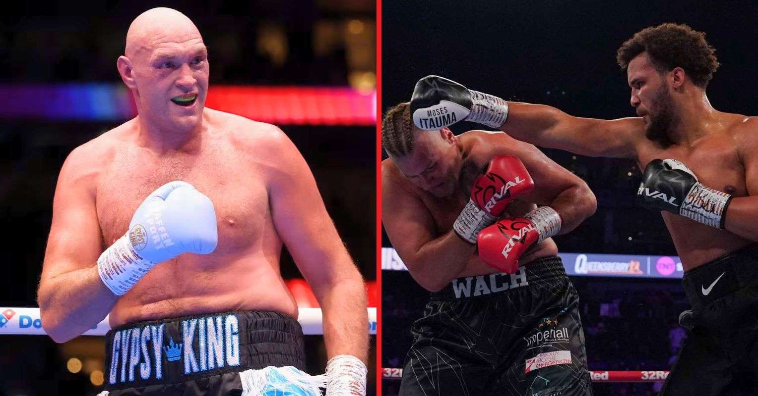 Tyson Fury, Moses Itauma and Mariusz Wach