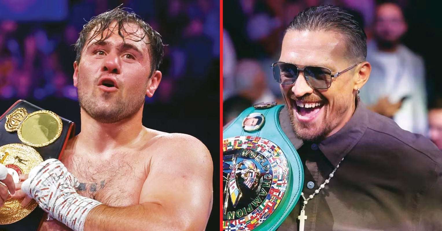 Dave Allen and Oleksandr Usyk