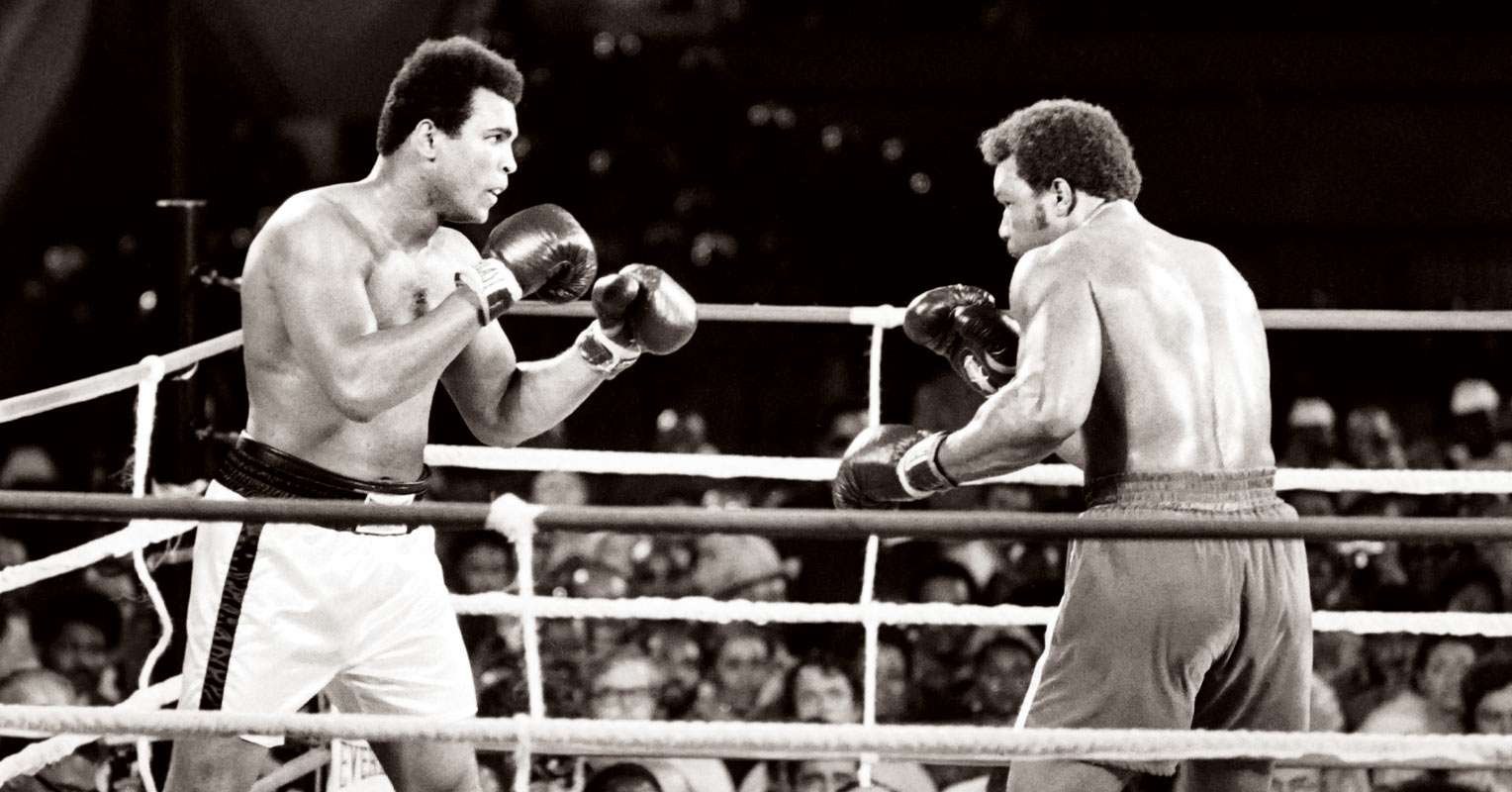 Bob Arum promoting Muhammad Ali vs George Foreman