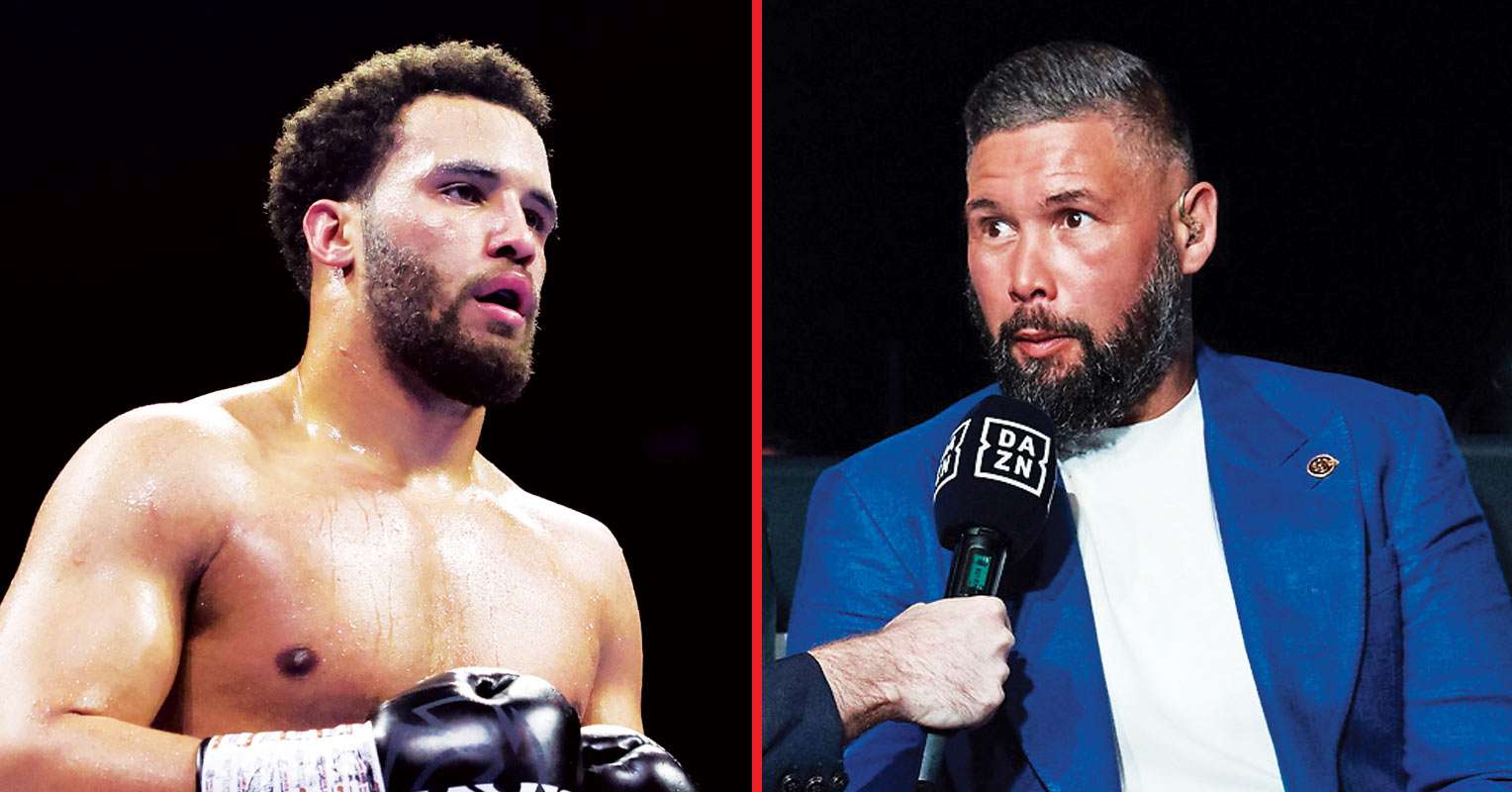 Moses Itauma and Tony Bellew