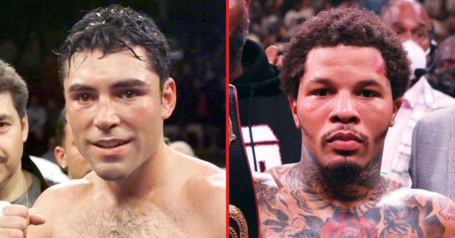 Oscar De La Hoya and Gervonta Davis