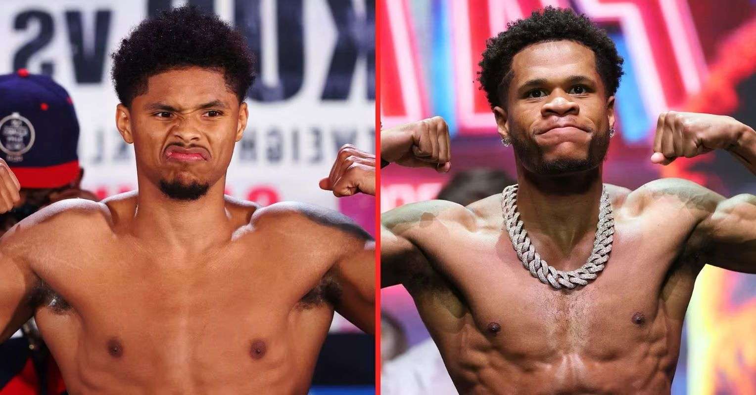 Shakur Stevenson and Devin Haney