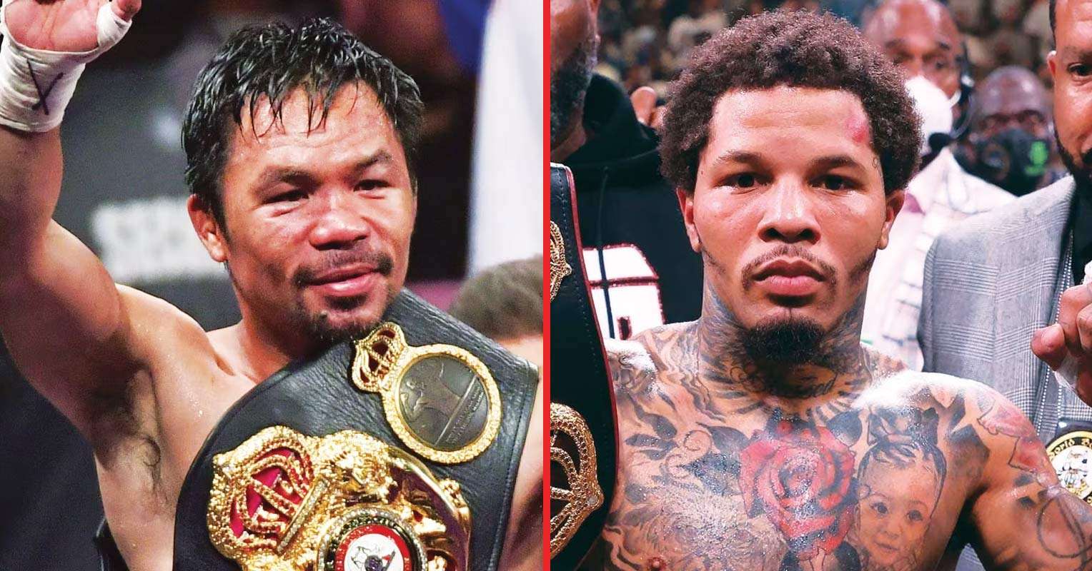 Gervonta Davis and Manny Pacquiao