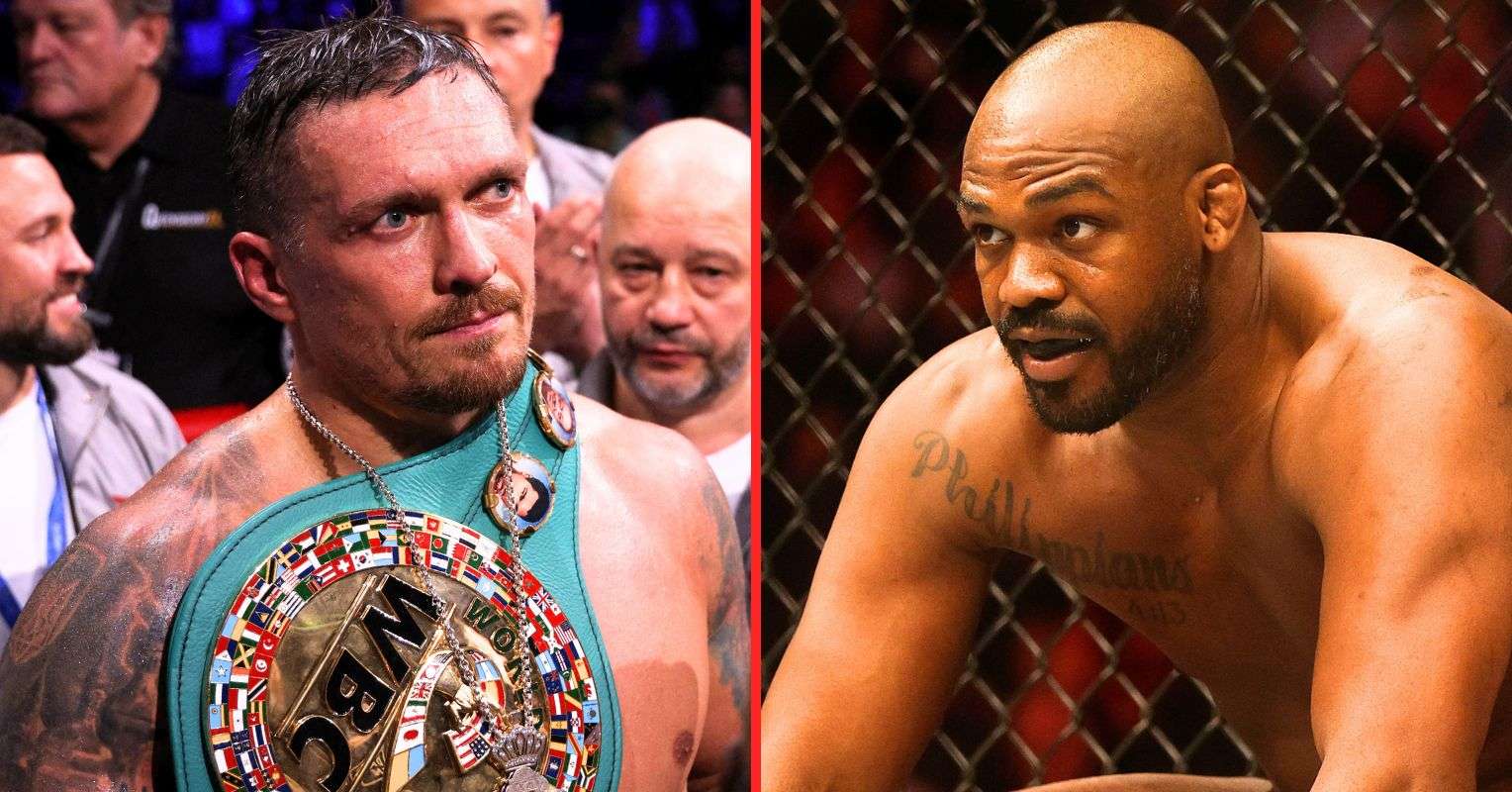 Usyk and Jon Jones