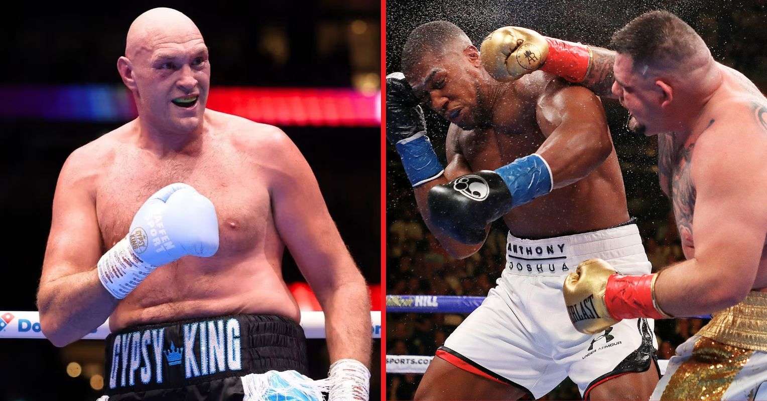 Tyson Fury, Anthony Joshua and Andy Ruiz