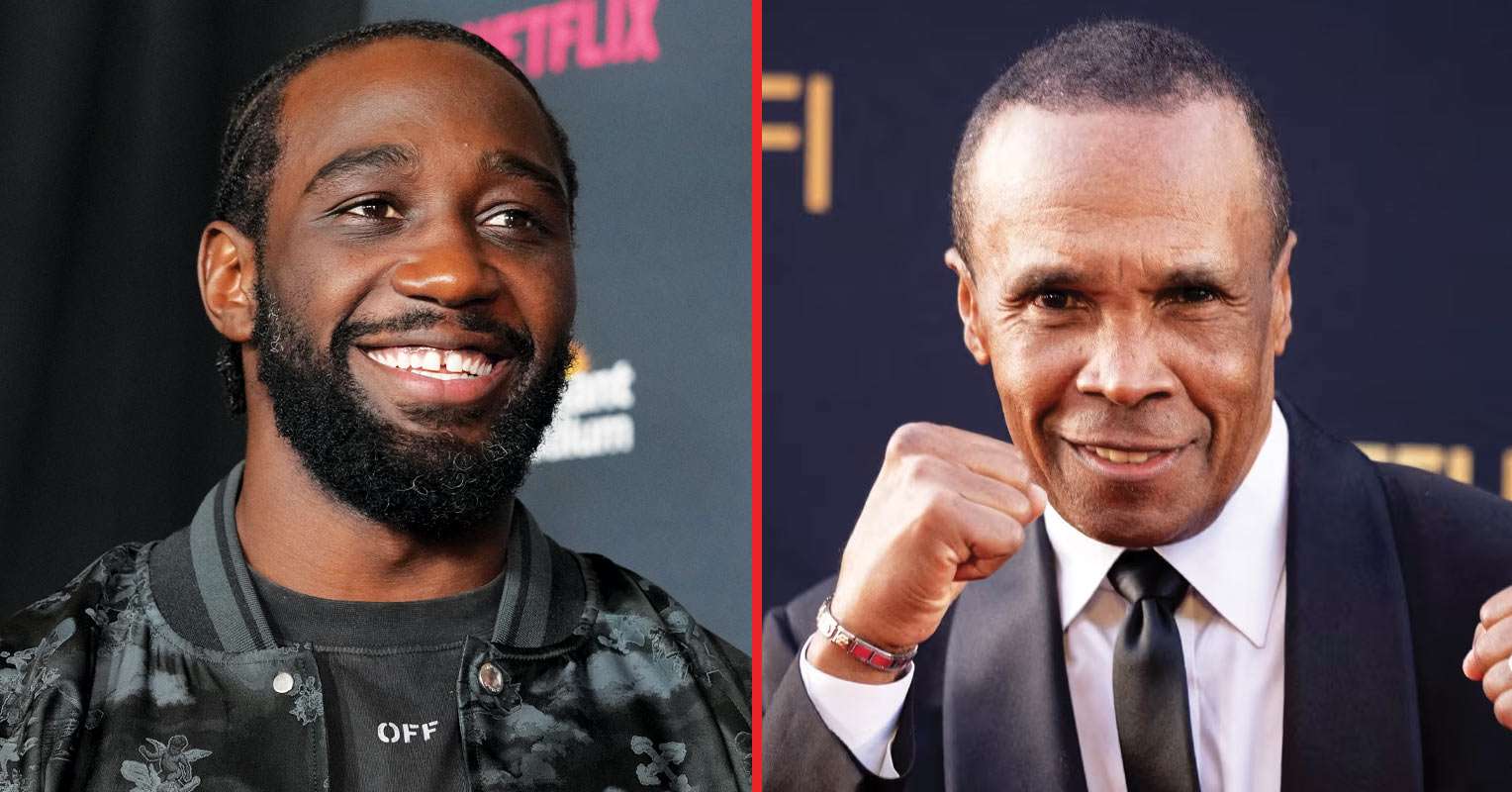 Terence Crawford and Sugar Ray Leonard