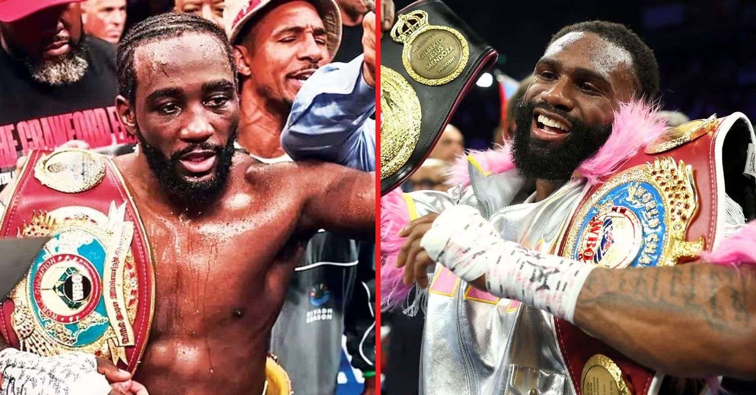 Terence Crawford and Jaron Ennis