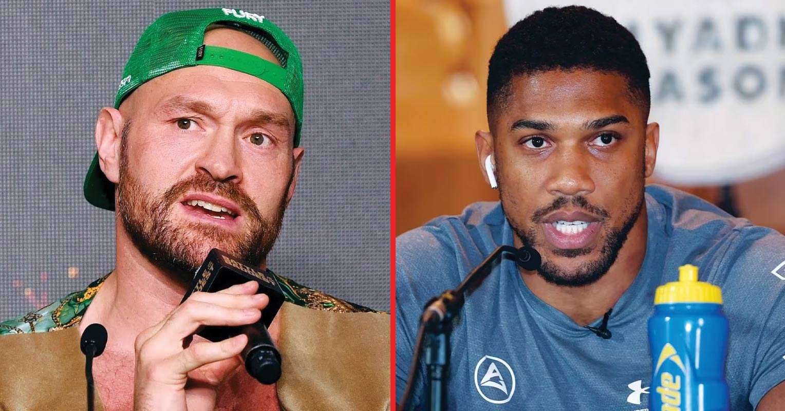 Tyson Fury and Anthony Joshua