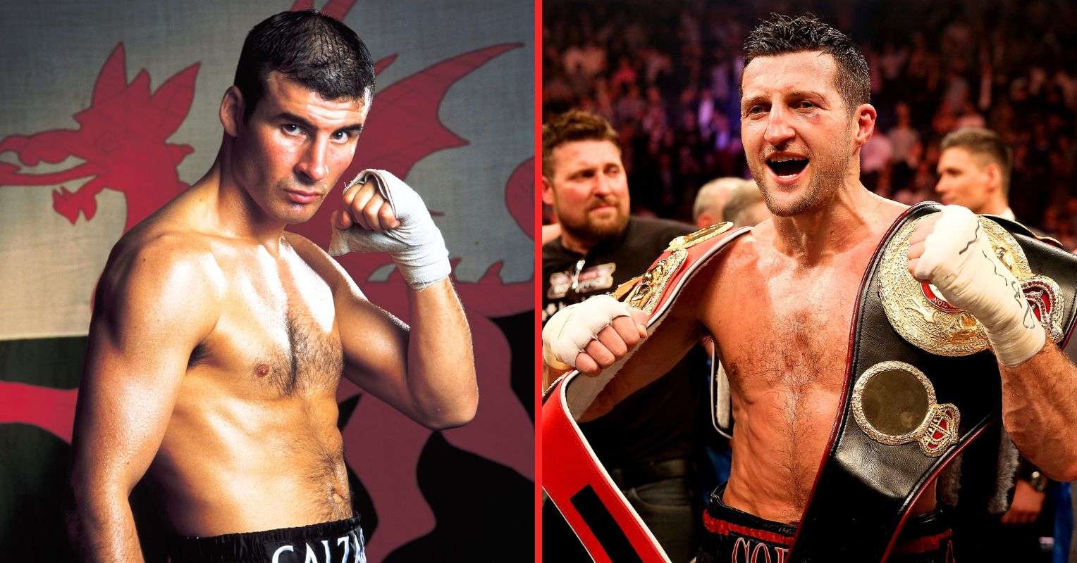 Joe Calzaghe and Carl Froch
