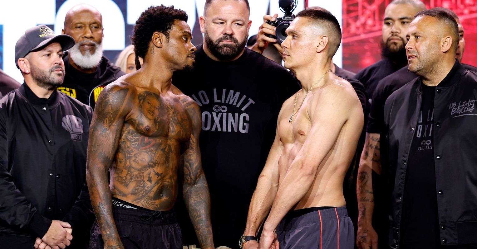Spence Tszyu weigh in