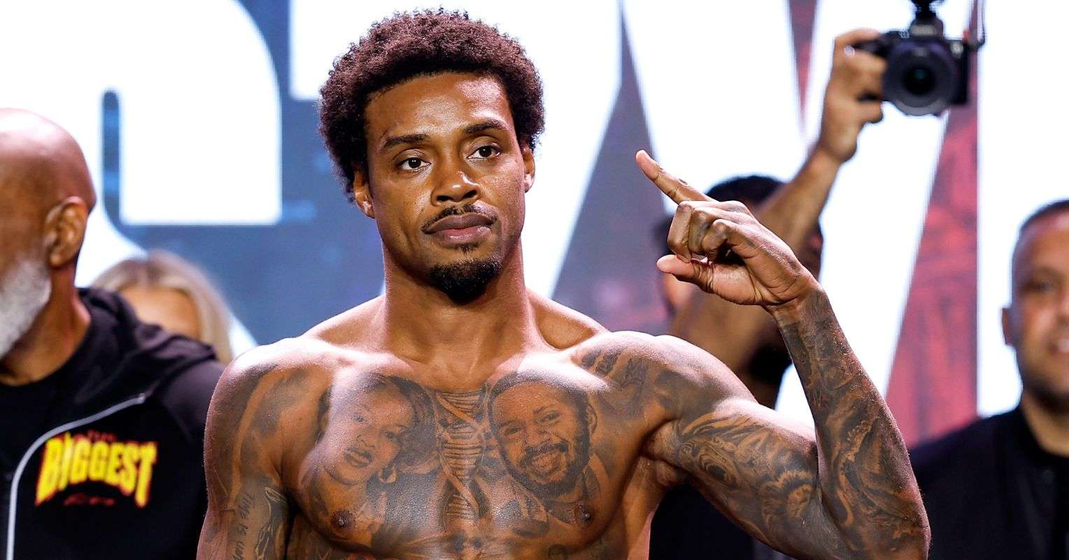 Errol Spence Jr mid shot