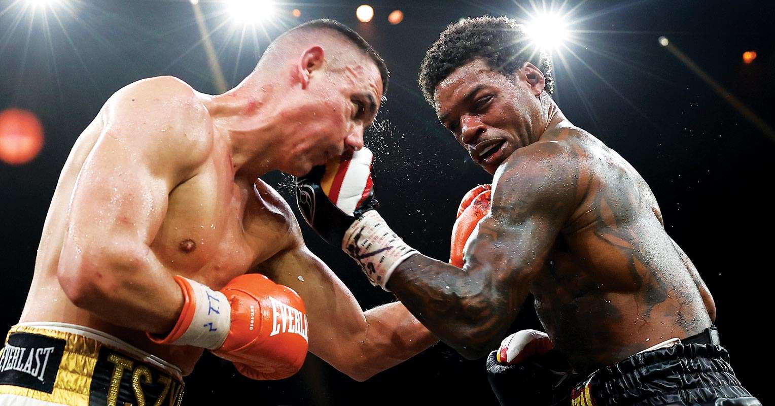 Errol Spence Jr and Tim Tszyu