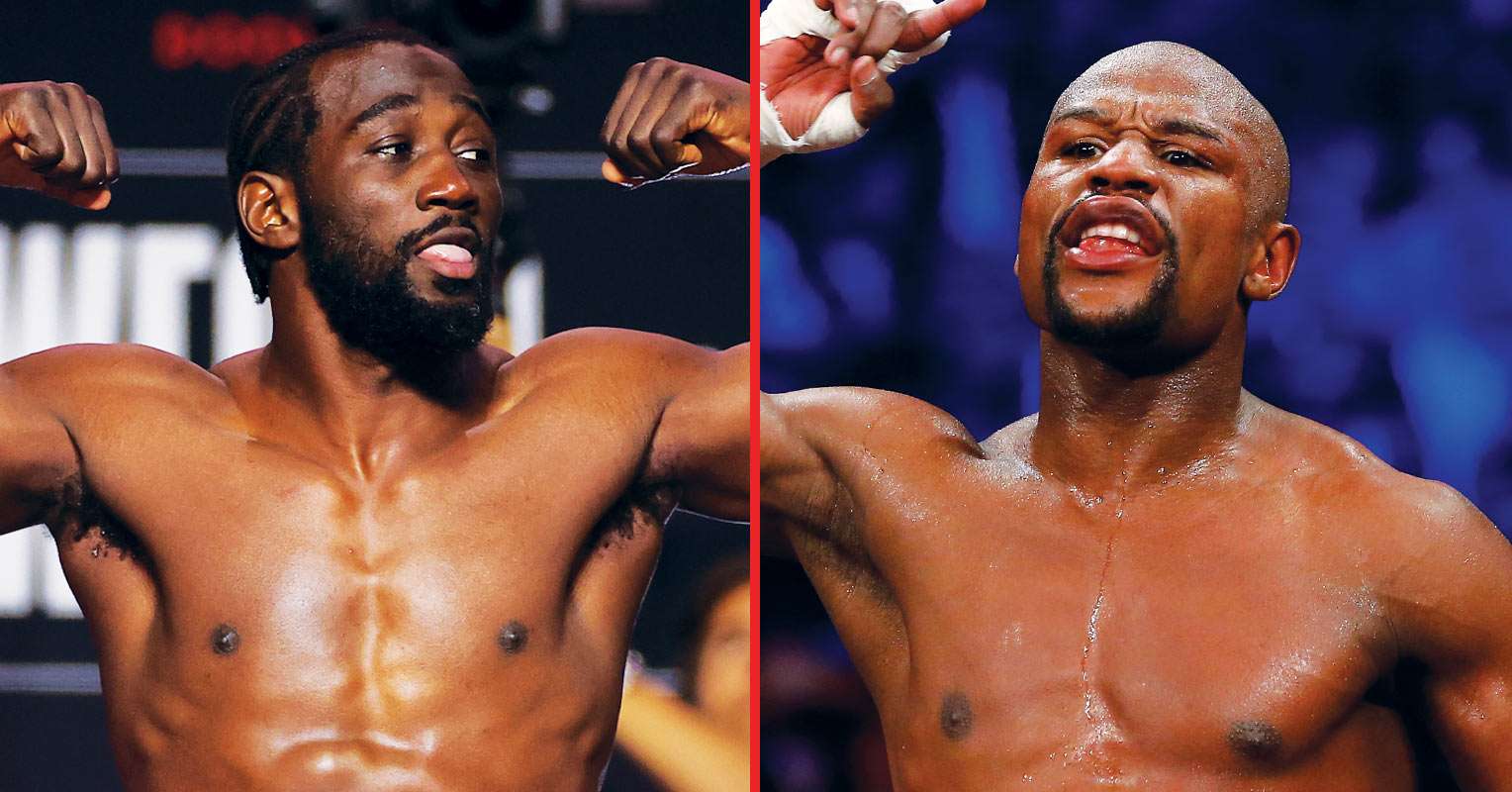 Terence Crawford and Floyd Mayweather