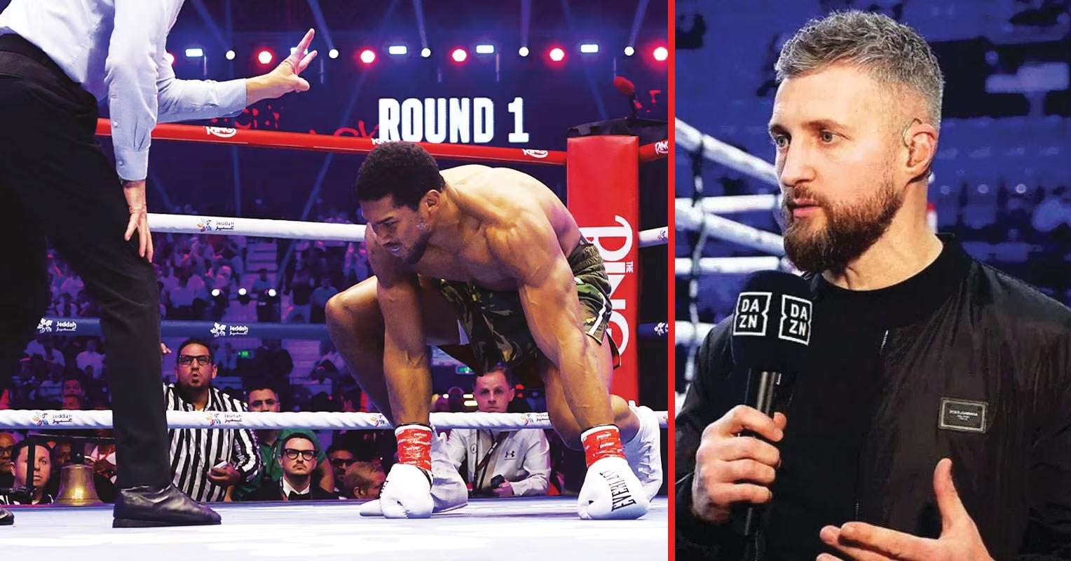 Carl Froch and Anthony Joshua